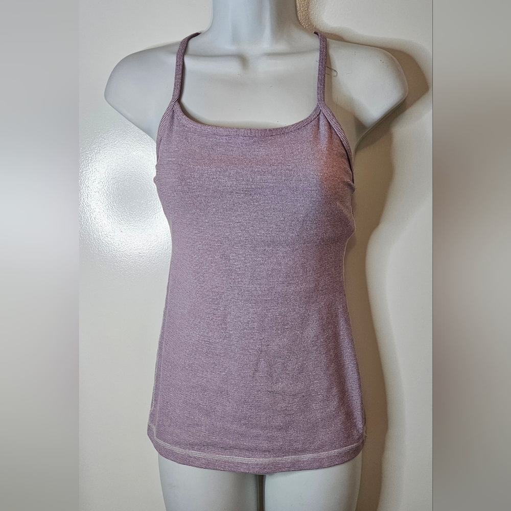 Lululemon Athletica Lavender Spaghetti Strap Women's Top